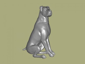 rottweiler obj jouets animaux 3d print model - Mito3D