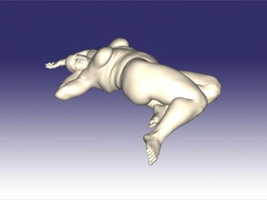 rubens kadın sanat heykel 3d print model - Mito3D