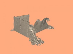 arruinado casa arte arquitetura 3d print model - Mito3D