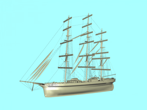 sailboat obj toys machinery 3d print model - Mito3D