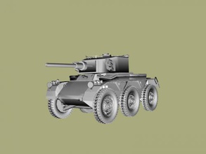 saladin free 3d model - download obj file Toys Machinery british armored car 1950s 3d print model - Mito3D