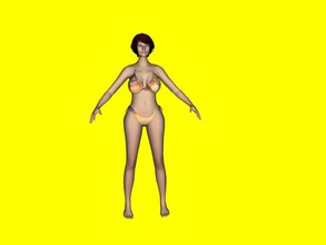 arena bikini obj juguetes personas 3d print model - Mito3D