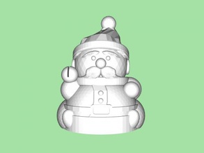 santa toys cartoons 3d print model - Mito3D