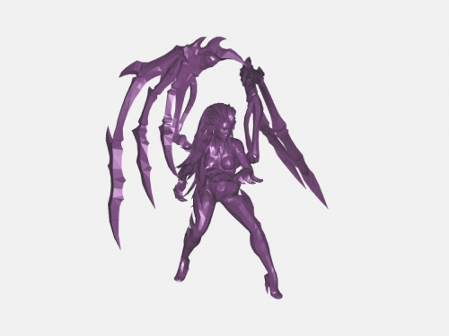 sarah kerrigan oyuncaklar oyunlar 3D print model - Mito3D