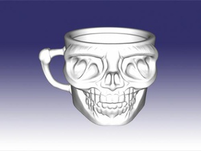 scary cup home kitchen 3d print model - Mito3D