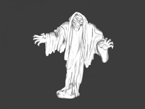 effrayant fantôme jouets dessins animés 3d print model - Mito3D