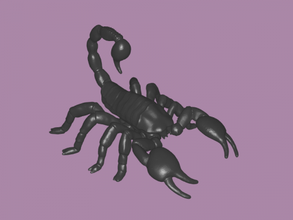 scorpion jouets animaux 3d print model - Mito3D