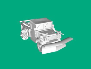 scrapper truck free 3d model - download stl file Toys Games armed gaslands 3d print model - Mito3D