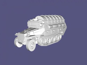 sdkfz 251 giocattoli macchinari 3d print model - Mito3D