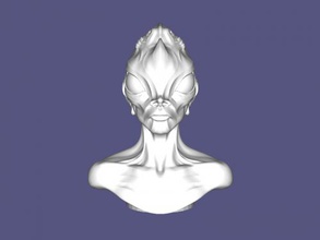 sea lady bust free 3d model - download stl file Toys Cartoons resident great depths 3d print model - Mito3D
