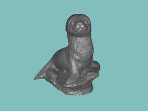 seal free 3d model - download stl file Toys Animals nice figurine 3d print model - Mito3D