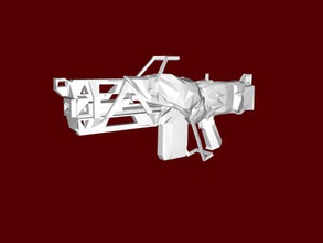 sentinel gun free 3d model - download stl file Toys Games weapons popular game anthem 3d print model - Mito3D