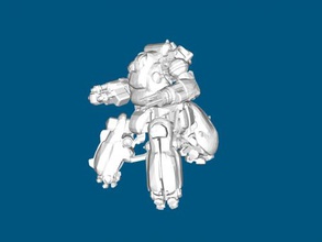 sentry bot toys games 3d print model - Mito3D