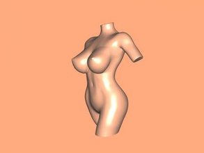 sexy busto arte escultura 3d print model - Mito3D