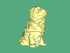 shar pei spielzeuge tiere 3d print model - Mito3D