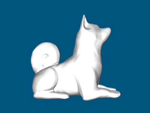 shiba inu oyuncaklar hayvanlar 3D print model - Mito3D