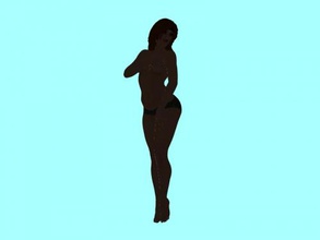showy girl free 3d model - download obj file Toys People beautiful stunning figure 3d print model - Mito3D