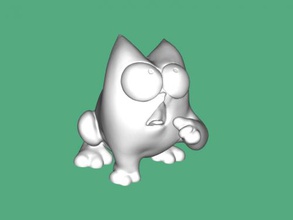 simon's cat banque gratuit modèle 3d - téléchargement de fichier stl La maison Accessoires tirelire chat affamé 3d print model - Mito3D