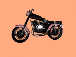 simple bike free 3d model - download obj file Toys Machinery motorcycle youth 3d print model - Mito3D