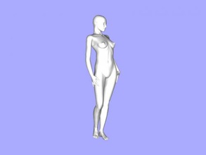 slender woman toys people 3d print model - Mito3D