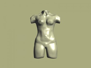 piccolo seno femmina arte scultura 3d print model - Mito3D