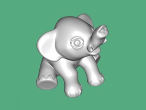 small mastodon free 3d model - download stl file Toys Animals extinct mammal 3d print model - Mito3D