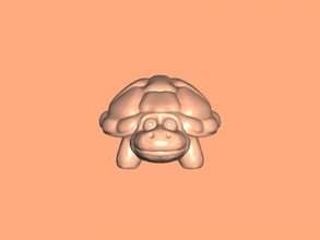 small turtle free 3d model - download stl file Toys Animals touching creation 3d print model - Mito3D
