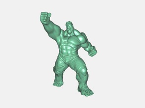 smashing hulk free 3d model - download stl file Toys Cartoons huge green monster stl file 