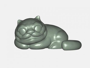 smiling cat toys cartoons 3d print model - Mito3D