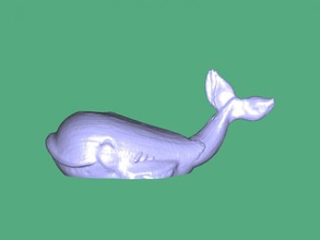 sorrindo baleia free 3d modelo - download de arquivo stl Brinquedos Animais beleza brinquedo 3d print model - Mito3D