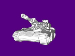 sniper artillery free 3d model - download stl file Toys Games specific tank battletech 3d print model - Mito3D