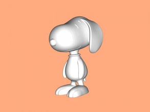 snoopy spielzeuge cartoons 3d print model - Mito3D