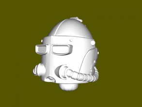 solar auxilia helmet free 3d model - download stl file Toys Games attribute elite warriors warhammer 40k 3d print model - Mito3D