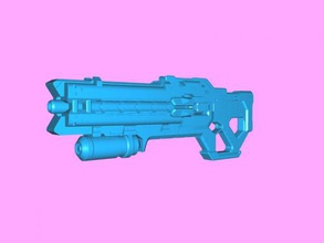 soldato-76 pistola gratuita modello 3d - scaricare il file stl I giocattoli Giochi carattere arma overwatch 3d print model - Mito3D