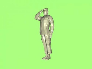 soldier toys people 3d print model - Mito3D