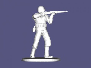 soldier m1 garand free 3d model - download stl file Toys People american soldier rifle stl file 