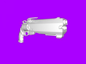 space pirate gun toys weapon 3d print model - Mito3D