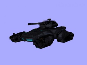 space tank free 3d model - download obj file Toys Machinery extraterrestrial 3d print model - Mito3D