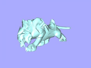 spectral tiger free 3d model - download stl file Toys Games another character world warcraft 3d print model - Mito3D
