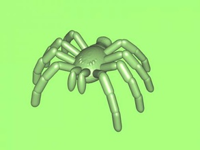 örümcek oyuncaklar hayvanlar 3d print model - Mito3D
