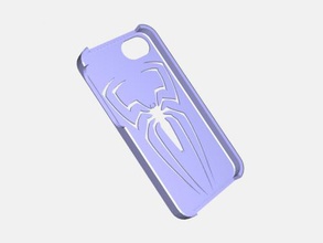 spider iphone 5 case free 3d model - download stl file Gadgets Phones beautiful spider-man fans 3d print model - Mito3D