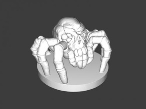 spider skull toys cartoons 3d print model - Mito3D