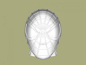 spiderman head art sculpture 3d print model - Mito3D