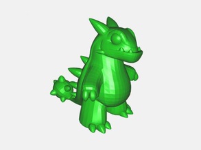 spiked dinosaur toys animals 3d print model - Mito3D