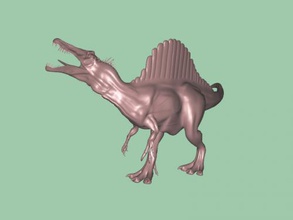 spinosaurus juguetes animales 3d print model - Mito3D