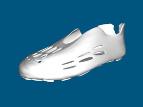 sport shoes free 3d model - download stl file Fashion Shoes light summer 3d print model - Mito3D
