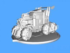 sport camion obj giocattoli macchinari 3d print model - Mito3D