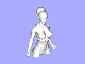 sports figure art sculpture 3d print model - Mito3D