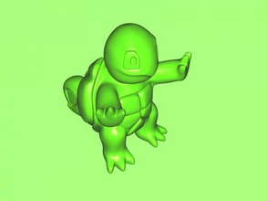 squirtle toys cartoons 3d print model - Mito3D