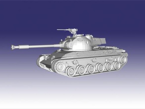 sta-1 Kostenlose 3d-Modell - download-stl-Datei Spielzeug Maschinen mittlere japanische Panzer stl-Datei 3d print model - Mito3D